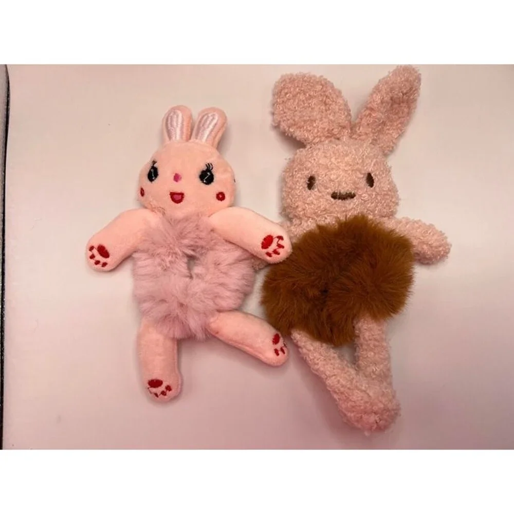 10 Plush Hair Scrunchies